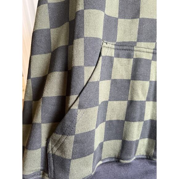Tony Hawk Checkered Green/Black Hoodie Mens XL - Picture 5 of 12